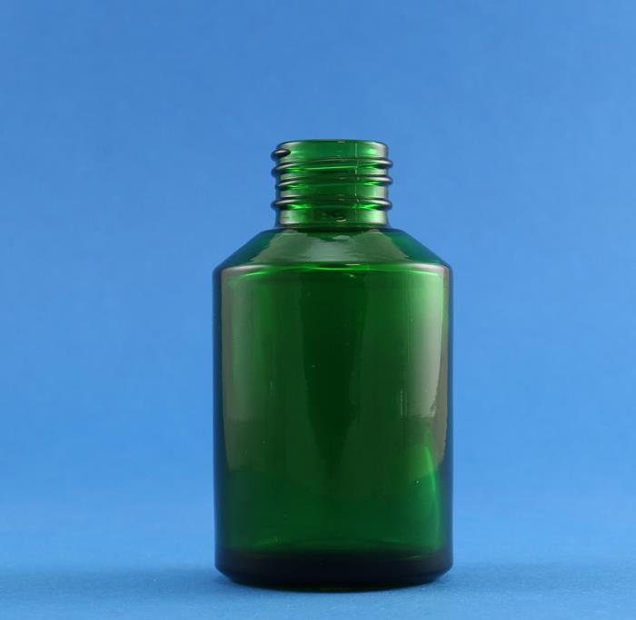 60ml Veral Green Glass Bottle 24mm Neck